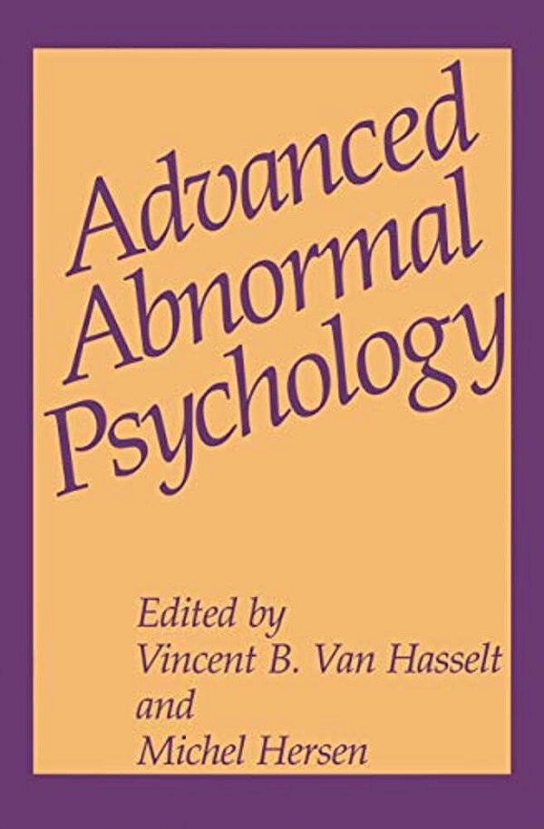Advanced Abnormal Psychology-..