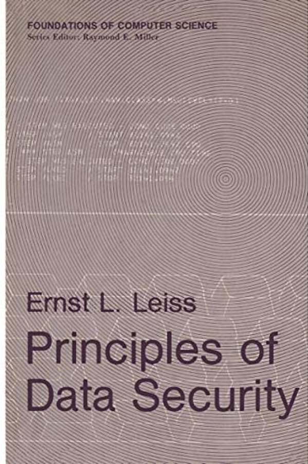 Principles Of Data Security-..