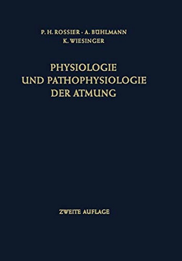 Physiologie Und Pathophysiologie Der Atmung-..