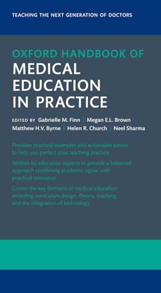 Oxford Handbook Of Medical Education In Practice 3RD Edition-..