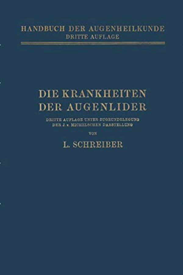 Die Krankheiten Der Augenlider-..