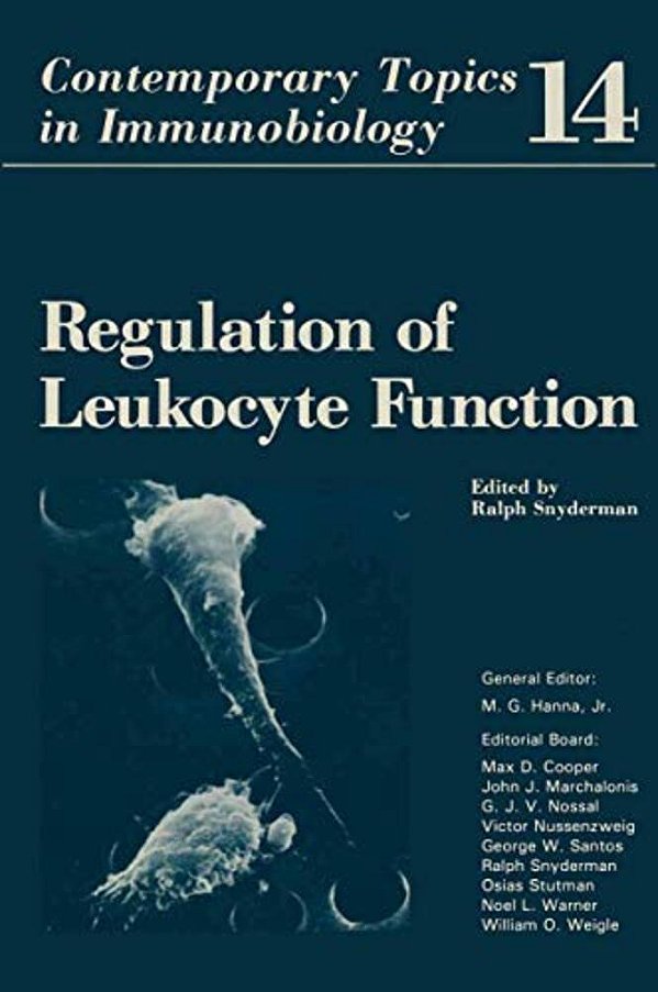 Regulation Of Leukocyte Function-..