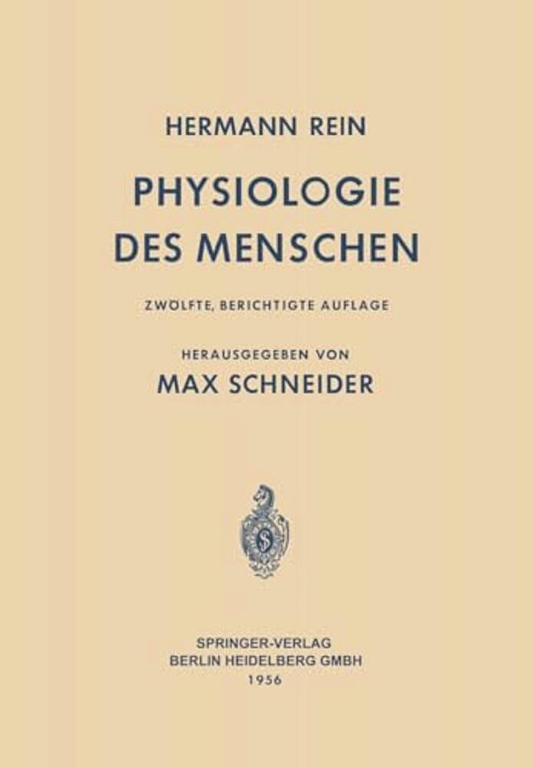 Einführung In Die Physiologie Des Menschen-..