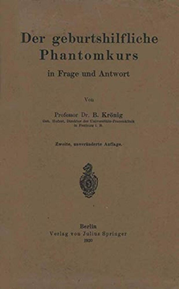 Der Geburtshilfliche Phantomkurs In Frage Und Antwort-..