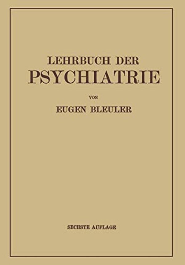 Lehrbuch Der Psychiatrie-..