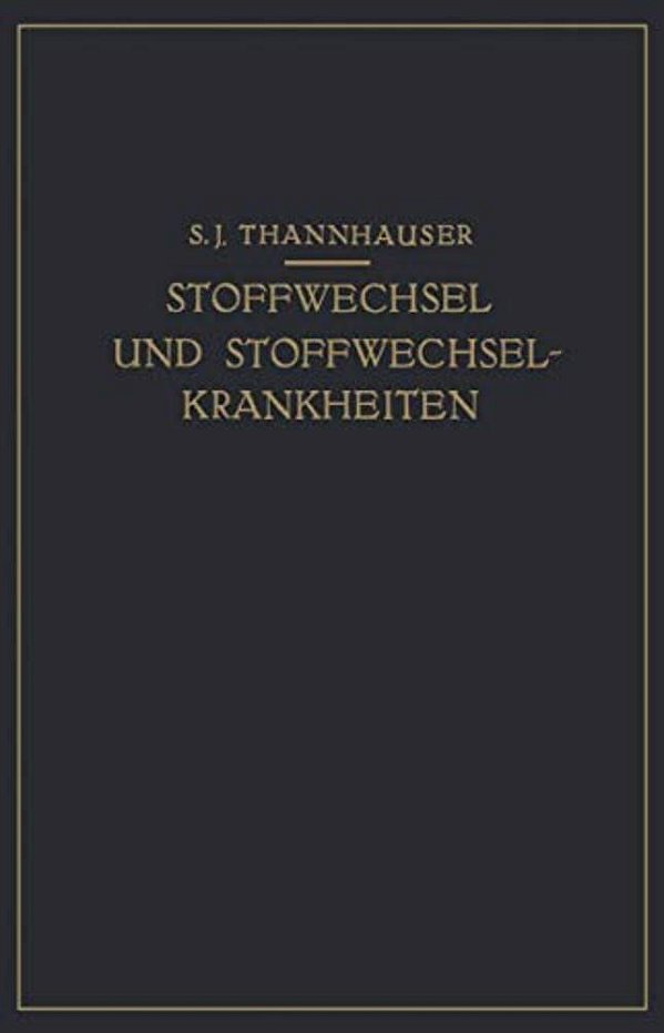 Lehrbuch Des Stoffwechsels Und Der Stoffwechsel-Krankheiten-..