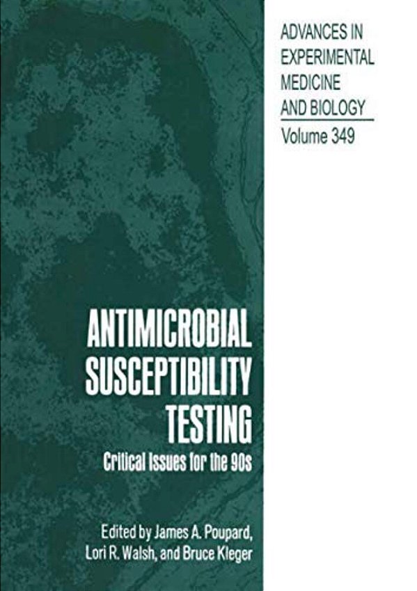 Antimicrobial Susceptibility Testing: Critical Issues For The 90S-..