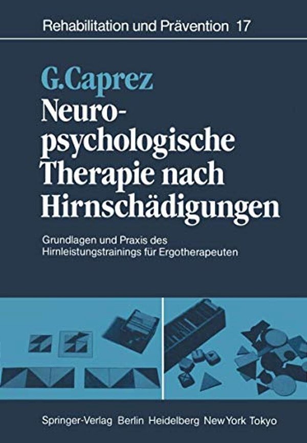 Neuropsychologische Therapie Nach Hirnschädigungen: Grundlagen Und Praxis Des Hirnleistungstrainings Für Ergotherapeuten-..
