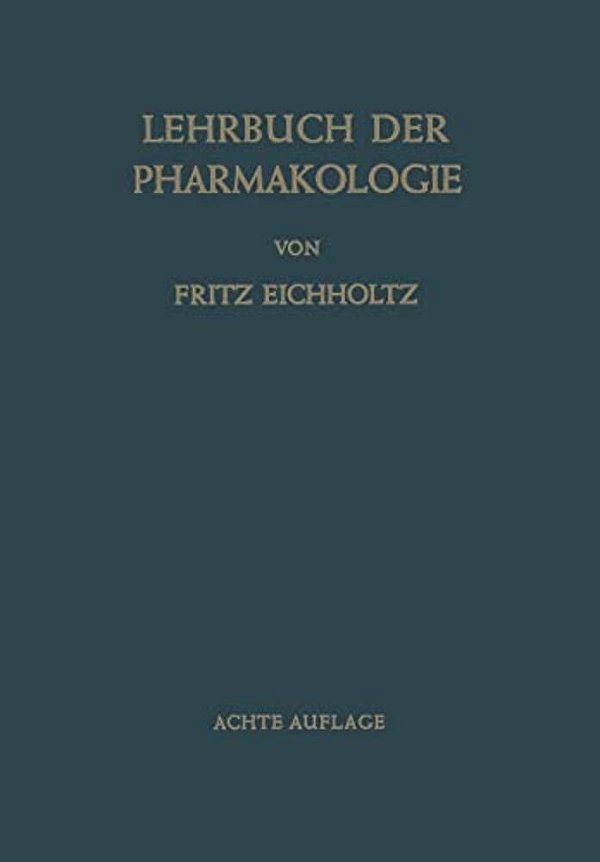 Lehrbuch Der Pharmakologie Im Rahmen Einer Allgemeinen Krankheitslehre: Für Praktische Ärzte Und Studierende-..