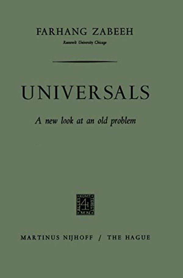 Universals: A New Look At An Old Problem-..