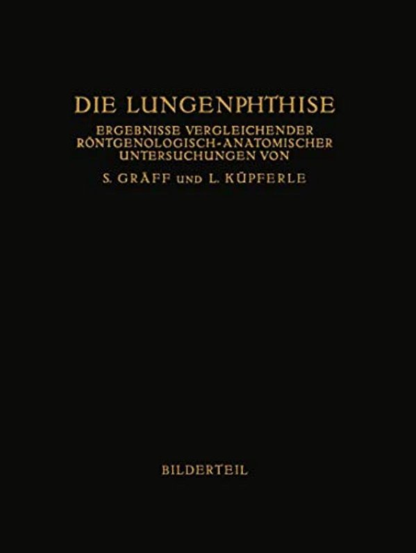 Die Lungenphthise: Ergebnisse Vergleichender Röntgenologisch-Anatomischer Untersuchungen-..