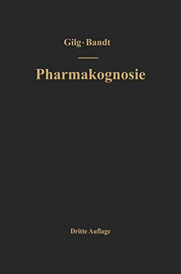 Lehrbuch Der Pharmakognosie-..