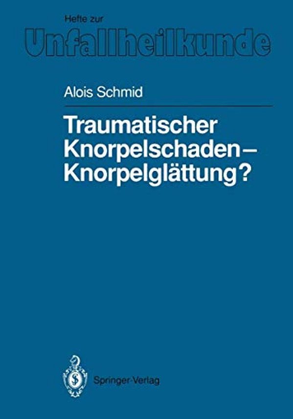 Traumatischer Knorpelschaden -- Knorpelglättung?-..