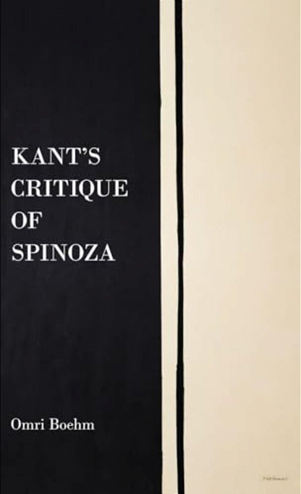 Kant's Critique Of Spinoza-..