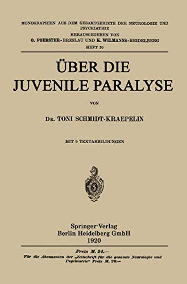 Über Die Juvenile Paralyse-..