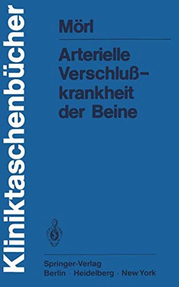 Arterielle Verschlußkrankheit Der Beine-..