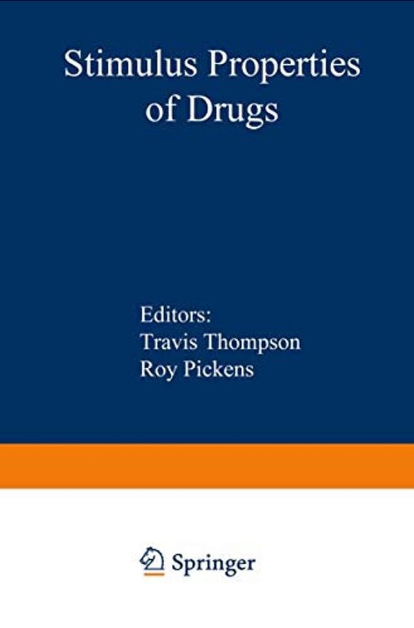 Stimulus Properties Of Drugs-..