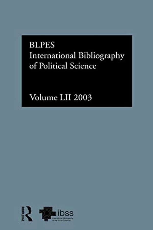 Ibss: Political Science: 2003 Vol.52-..