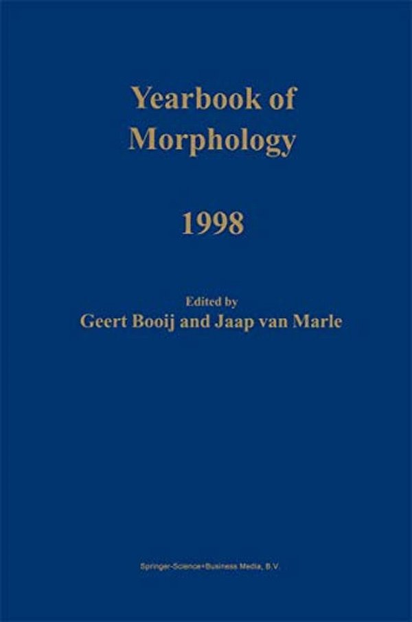 Yearbook Of Morphology 1998-..