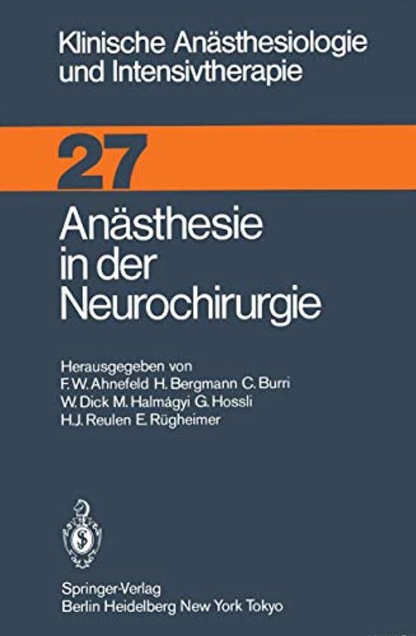 Anästhesie In Der Neurochirurgie-..