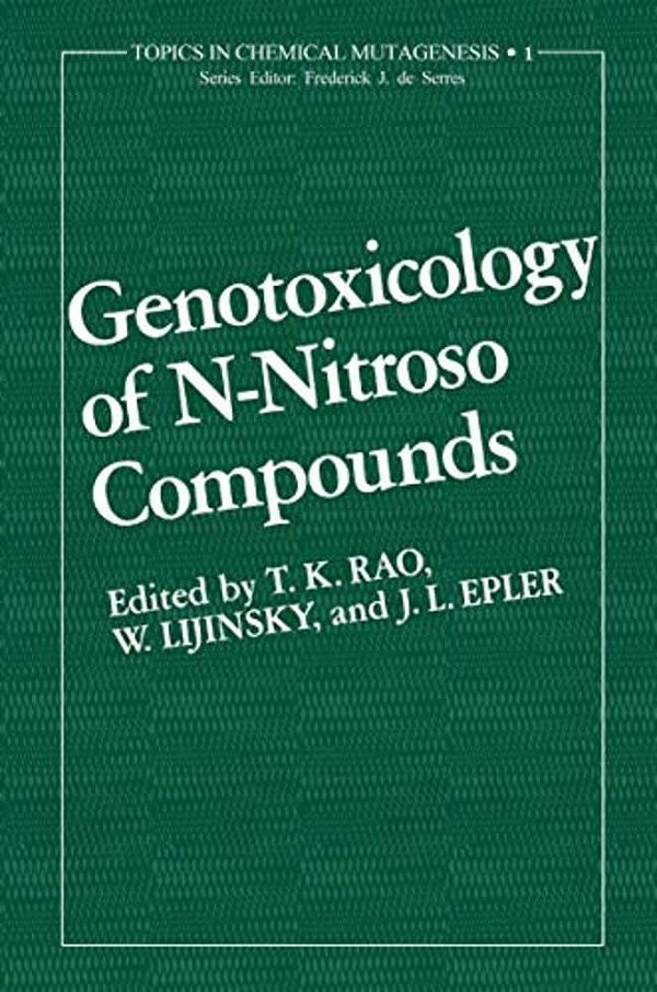 Genotoxicology Of N-Nitroso Compounds-..