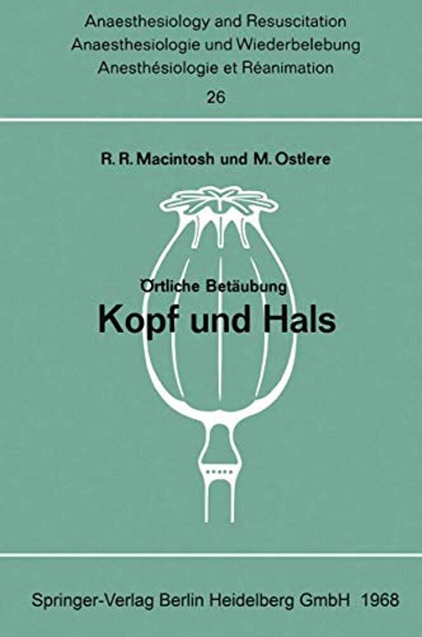 Örtliche Betäubung Kopf Und Hals-..