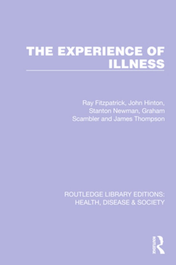 The Experience Of Illness-..