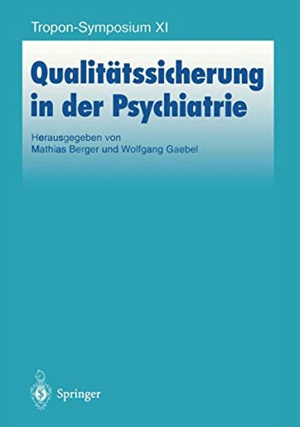 Qualitätssicherung In Der Psychiatrie-..