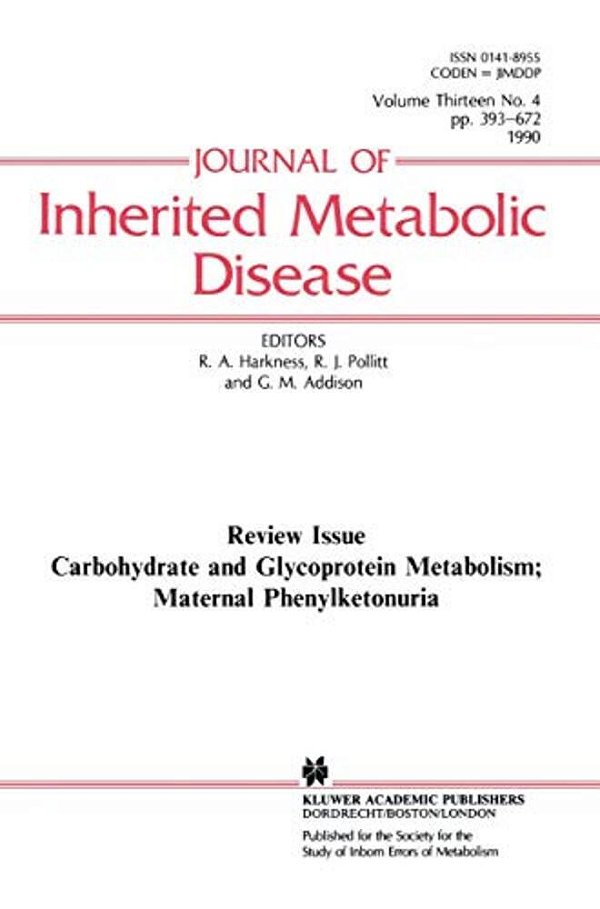 Carbohydrate And Glycoprotein Metabolism; Maternal Phenylketonuria-..