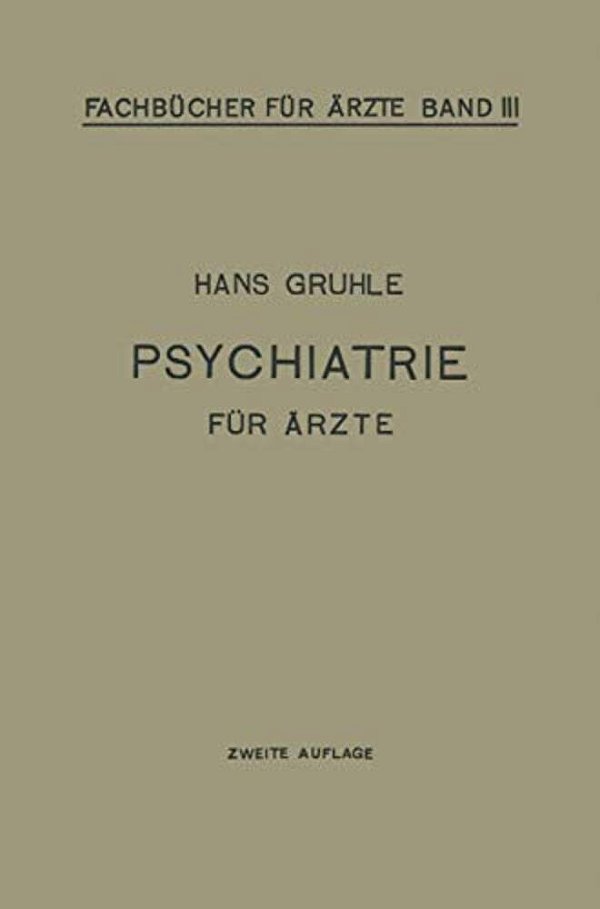 Psychiatrie Für Ärzte-..