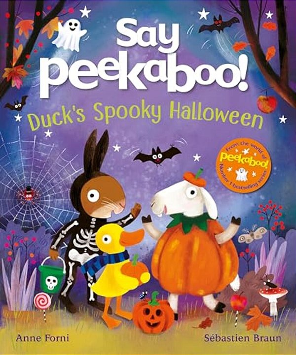 Say Peekaboo! Duck's Spooky Halloween-..
