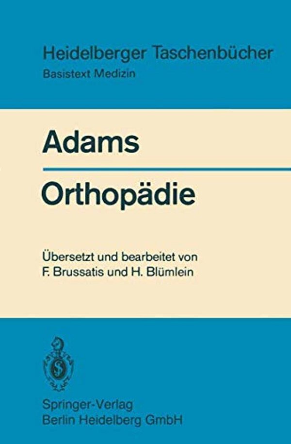 Orthopädie: Eine Einführung Für Studierende Der Medizin-..