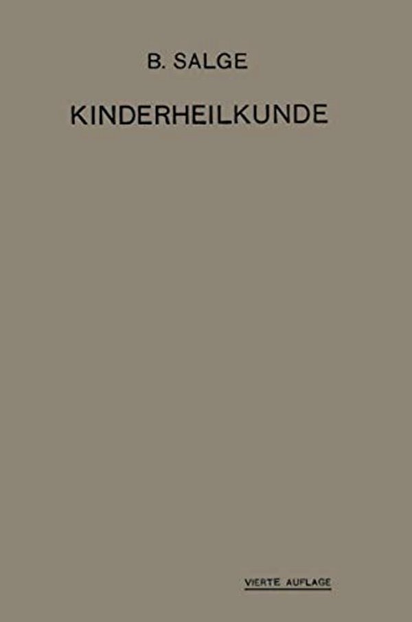 Einführung In Die Kinderheilkunde: Ein Lehrbuch Für Studierende Und Ärzte-..