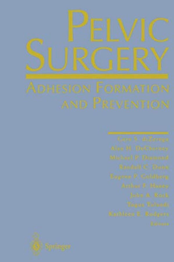 Pelvic Surgery: Adhesion Formation And Prevention-..