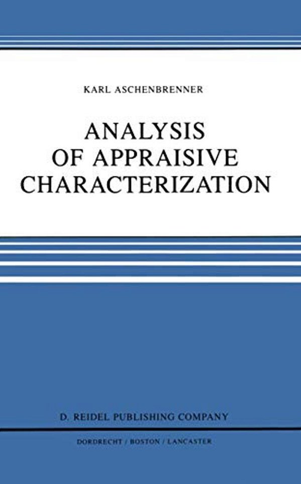 Analysis Of Appraisive Characterization-..