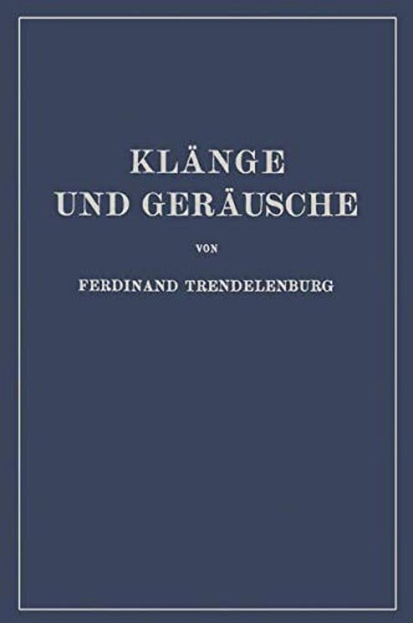 Klänge Und Geräusche: Methoden Und Ergebnisse Der Klangforschung - Schallwahrnehmung Grundlegende Fragen Der Klangübertragung-..