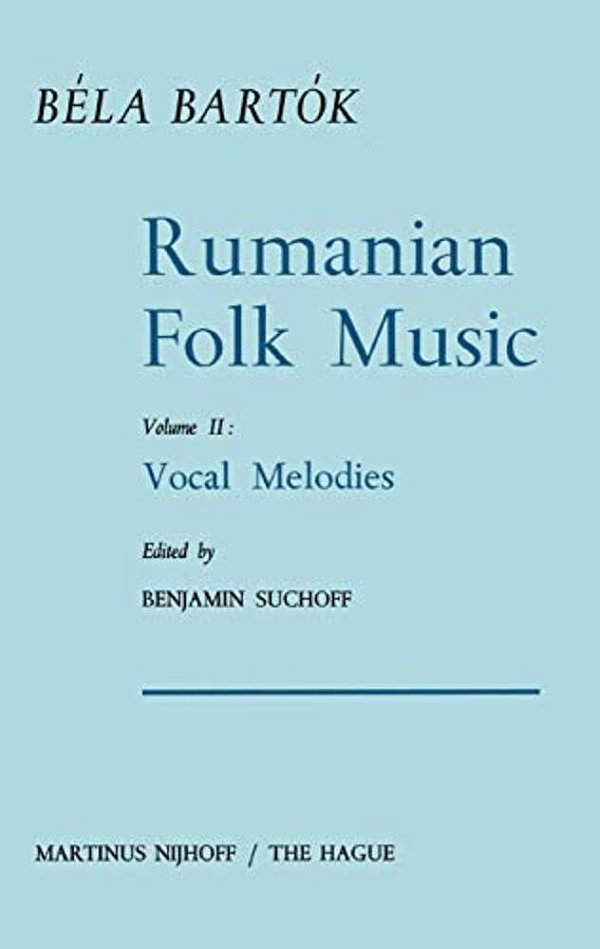 Rumanian Folk Music: Vocal Melodies-..