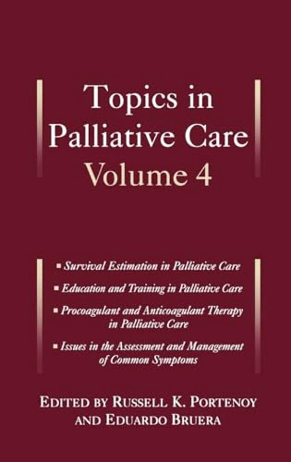 Topics In Palliative Care: Volume 4-..