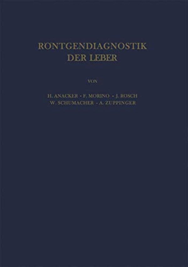 Röntgendiagnostik Der Leber-..