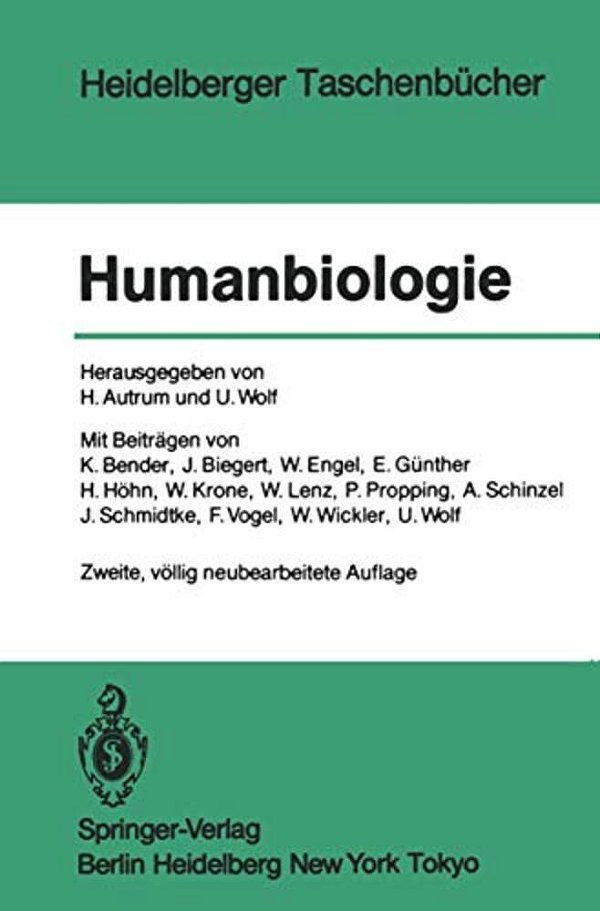 Humanbiologie: Ergebnisse Und Aufgaben-..