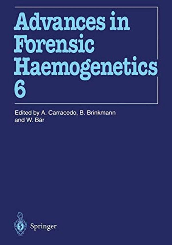16Th Congress Of The International Society For Forensic Haemogenetics (Internationale Gesellschaft Für Forensische Hämogenetik E. V.), Santiago De Comp-..
