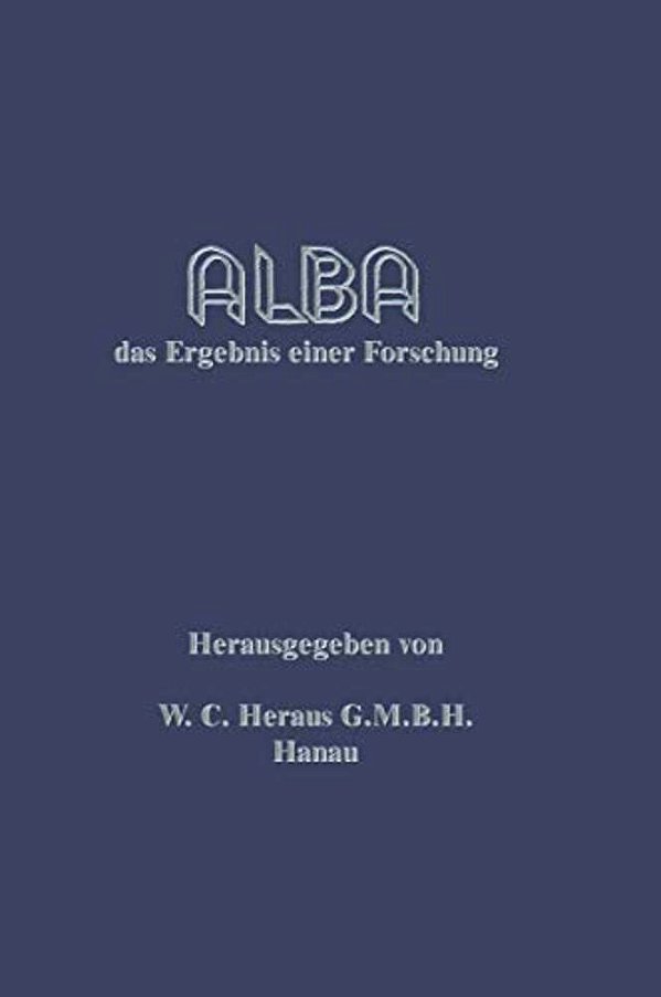 Alba: Das Ergebnis Einer Forschung-..
