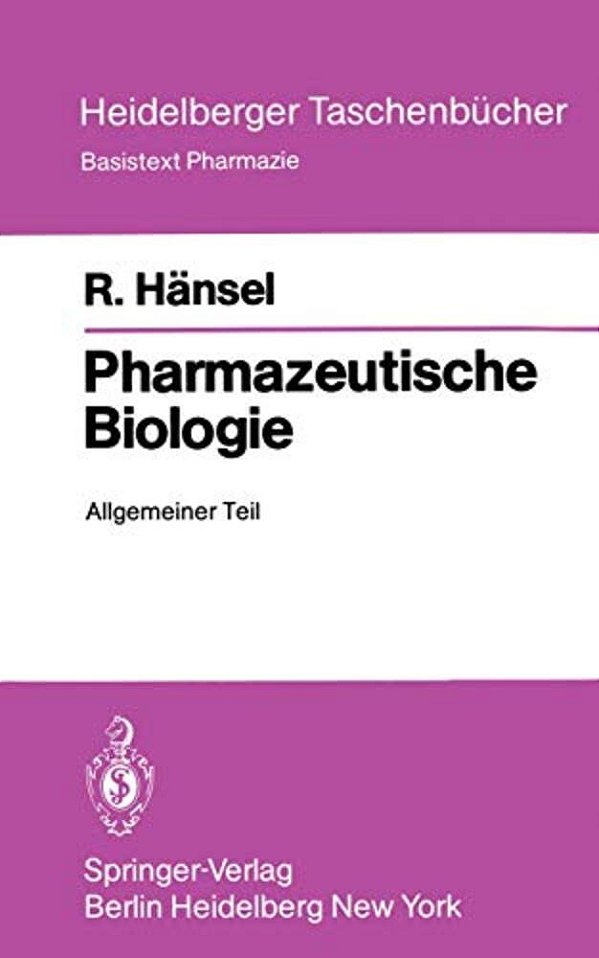 Pharmazeutische Biologie: Allgemeiner Teil-..