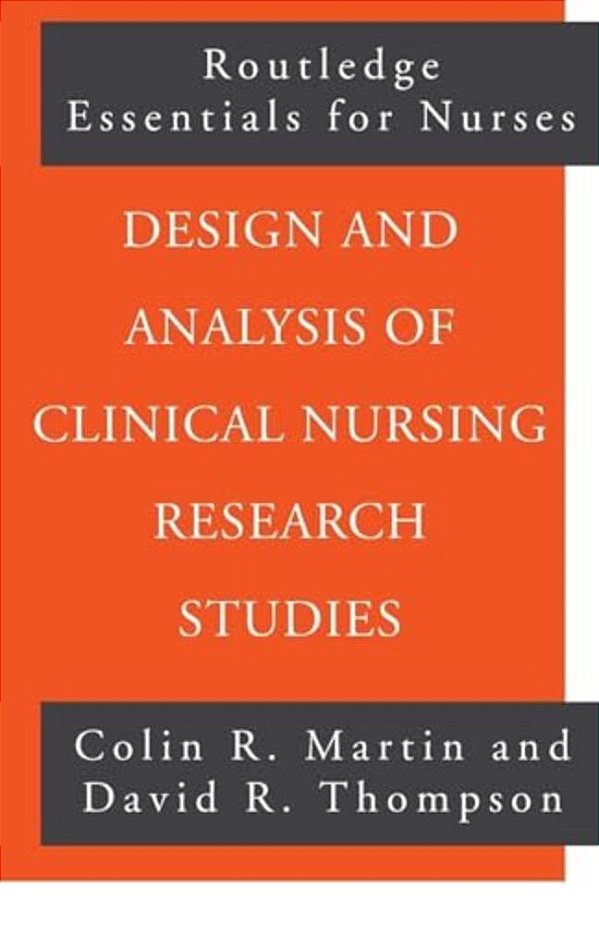 Design And Analysis Of Clinical Nursing Research Studies-..