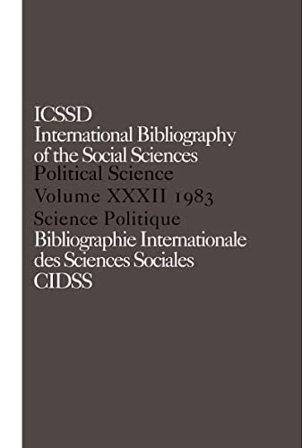 Ibss: Political Science: 1983 Volume 32-..