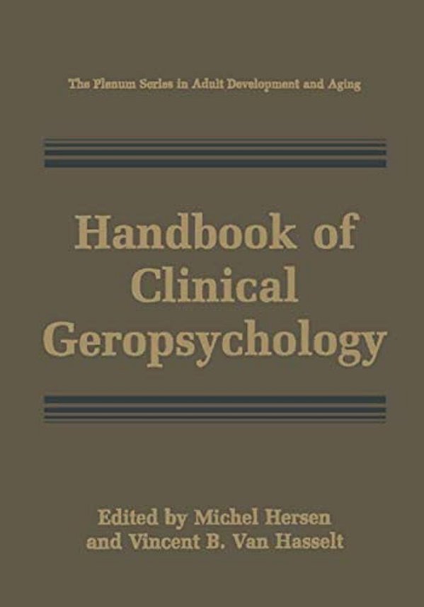 Handbook Of Clinical Geropsychology-..