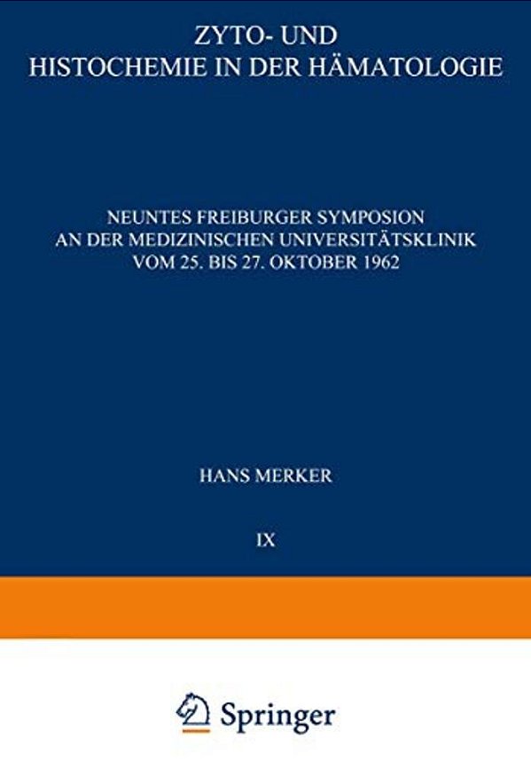 Zyto- Und Histochemie In Der Hämatologie-..