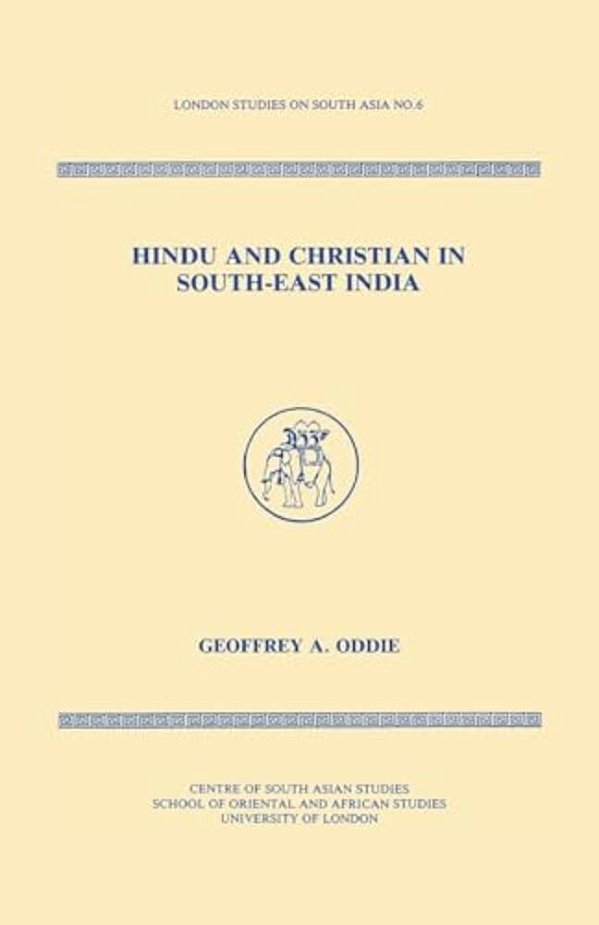 Hindu And Christian In South-East India-..