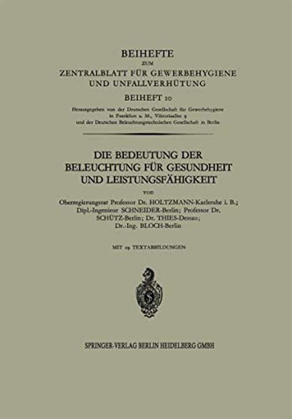 Die Bedeutung Der Beleuchtung Für Gesundheit Und Leistungsfähigkeit-..