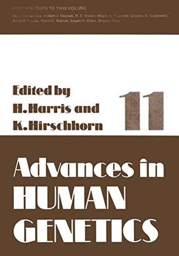 Advances In Human Genetics 11-..